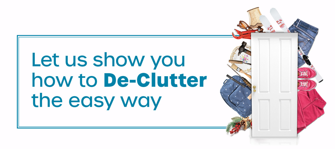 De-Clutter the Easy Way